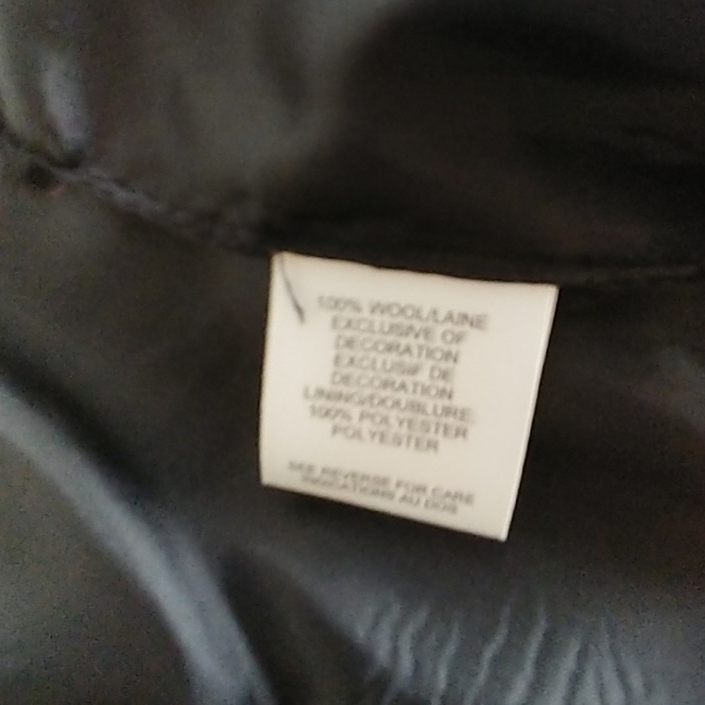 Talbots Women's Black Shell Top - Picture 5 of 6